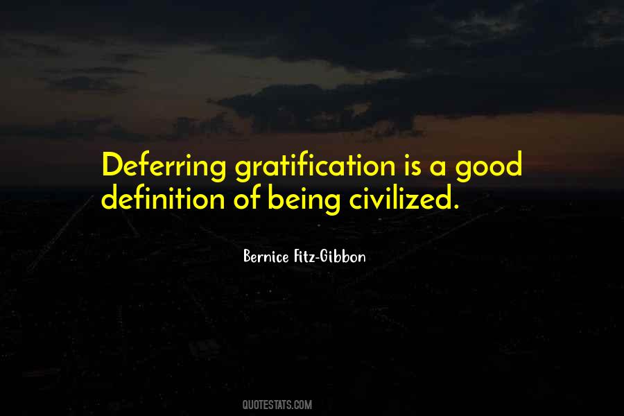 Bernice Fitz-Gibbon Quotes #212519