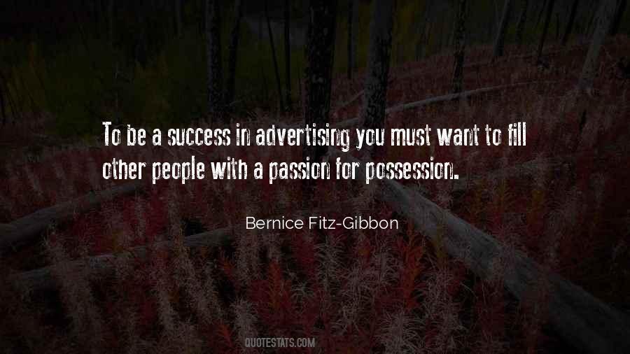 Bernice Fitz-Gibbon Quotes #554588