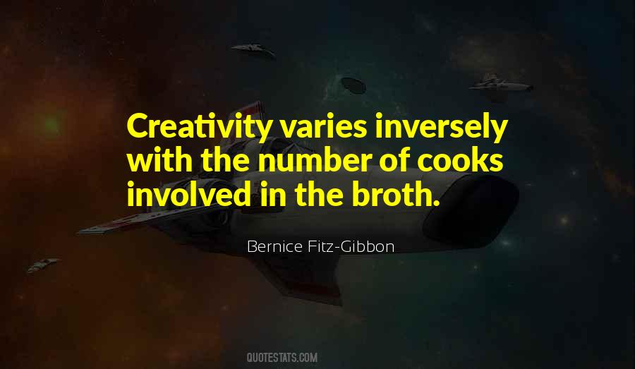 Bernice Fitz-Gibbon Quotes #840273