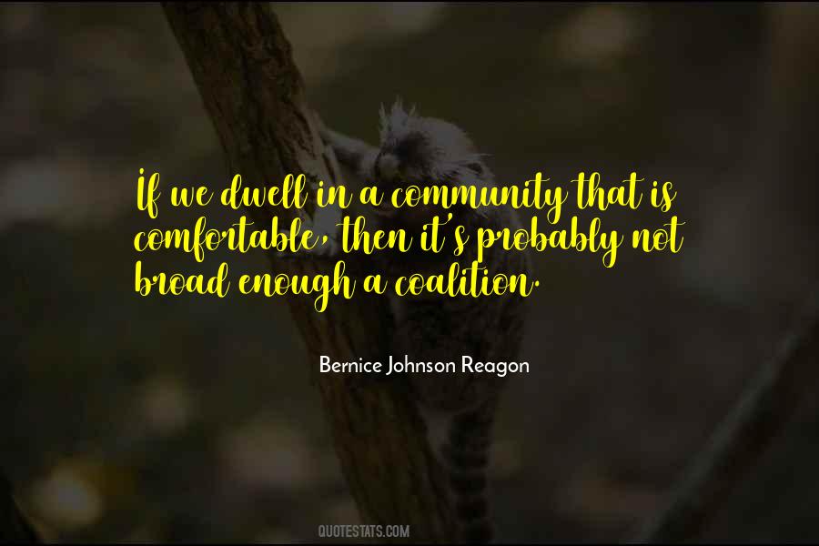 Bernice Johnson Reagon Quotes #181260