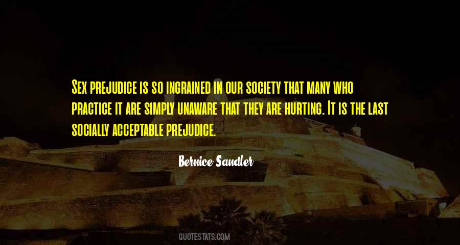 Bernice Sandler Quotes #373022