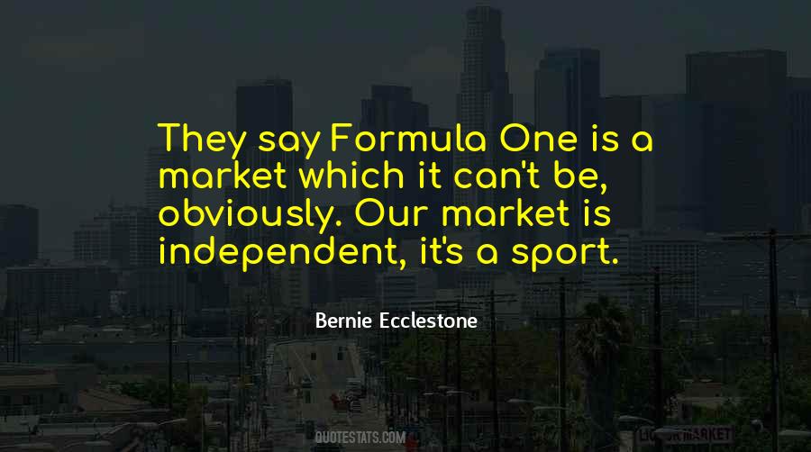 Bernie Ecclestone Quotes #651583