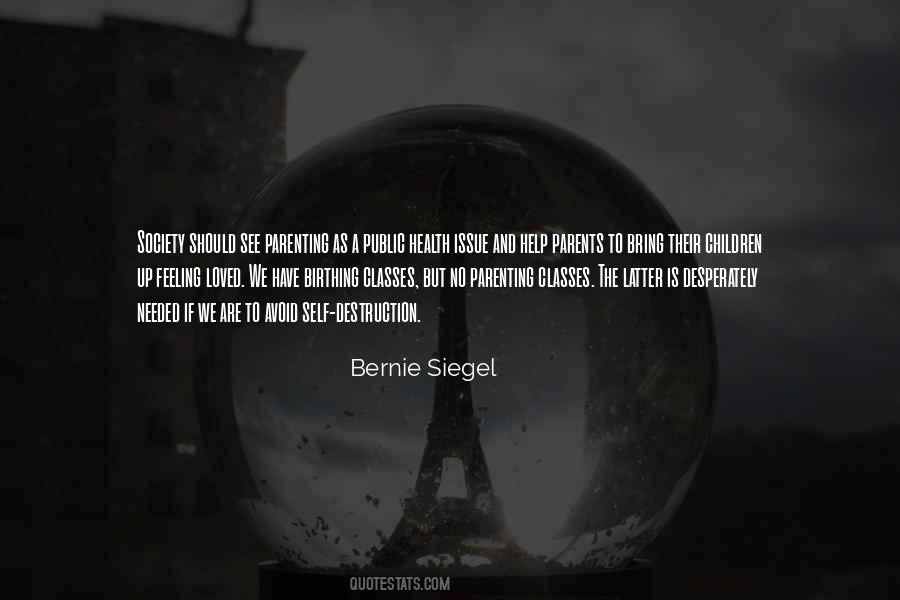 Bernie Siegel Quotes #911507