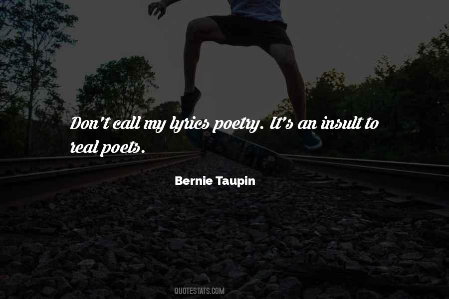 Bernie Taupin Quotes #872077