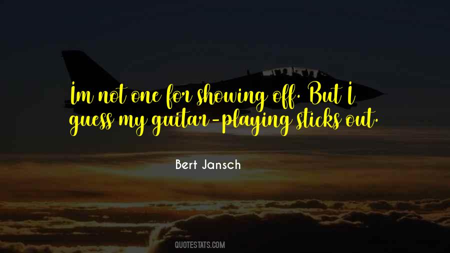 Bert Jansch Quotes #939600