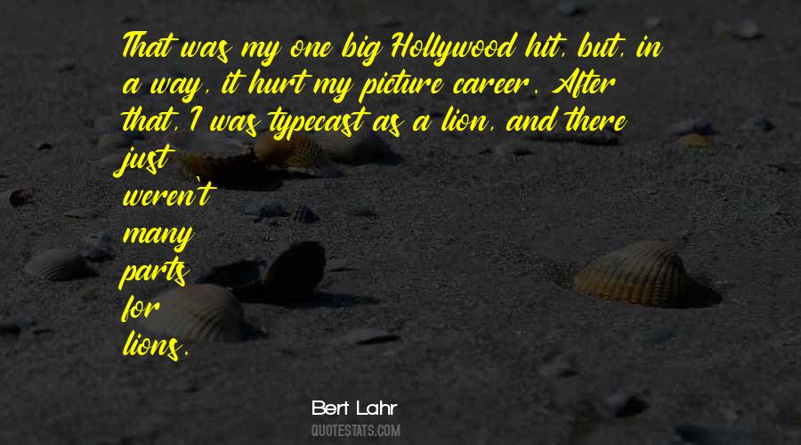 Bert Lahr Quotes #300571