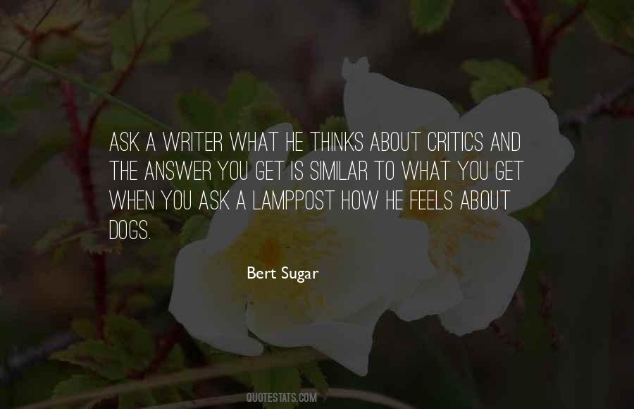 Bert Sugar Quotes #660267