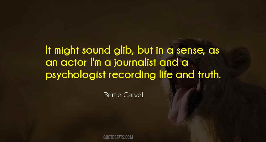Bertie Carvel Quotes #1164142