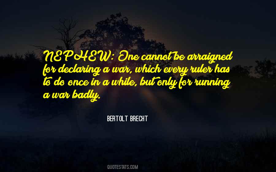 Bertolt Brecht Quotes #167492