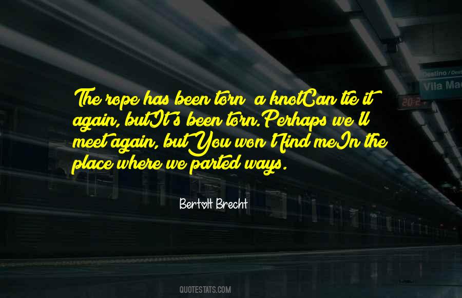 Bertolt Brecht Quotes #275028