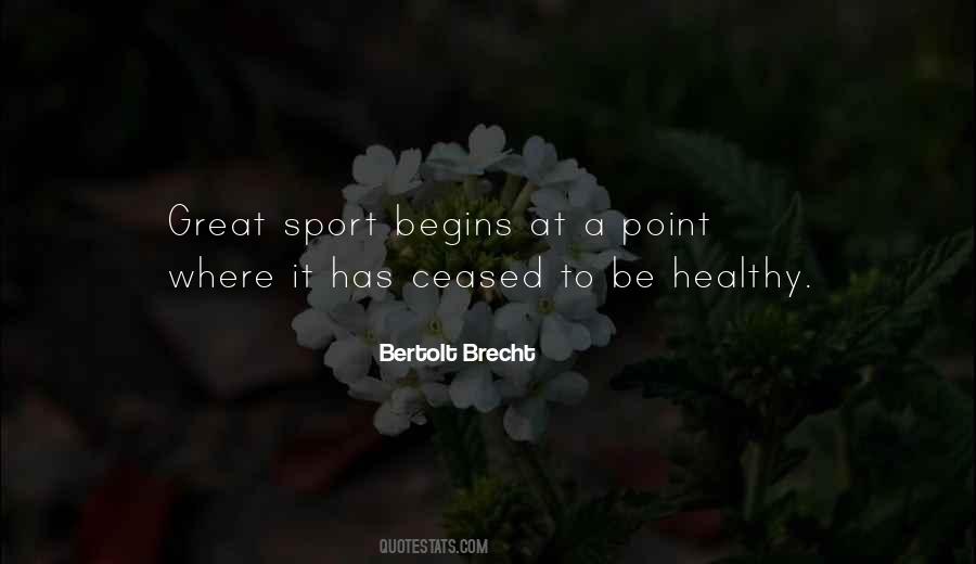 Bertolt Brecht Quotes #39901