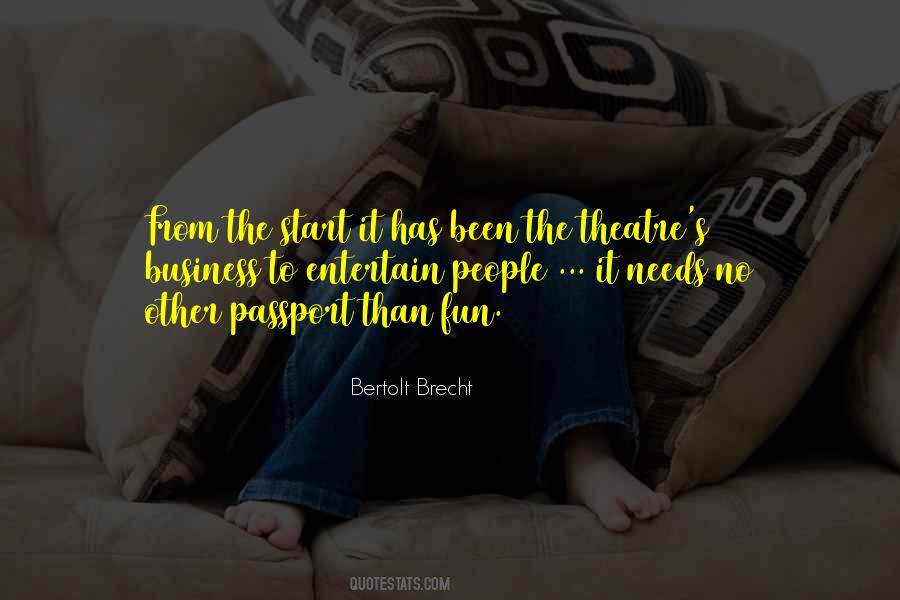 Bertolt Brecht Quotes #512804