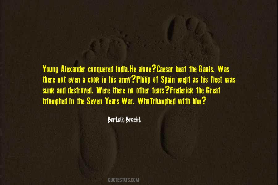 Bertolt Brecht Quotes #738706