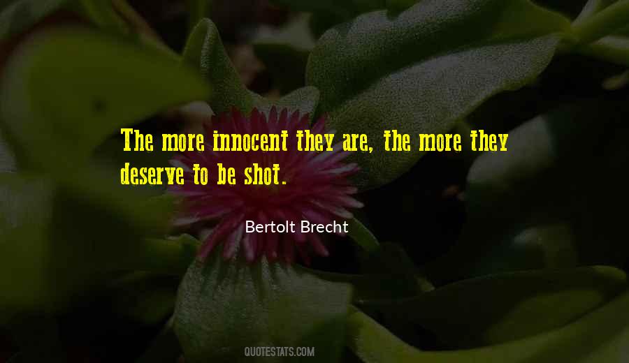 Bertolt Brecht Quotes #747582