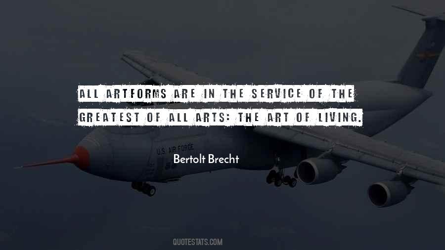 Bertolt Brecht Quotes #826385