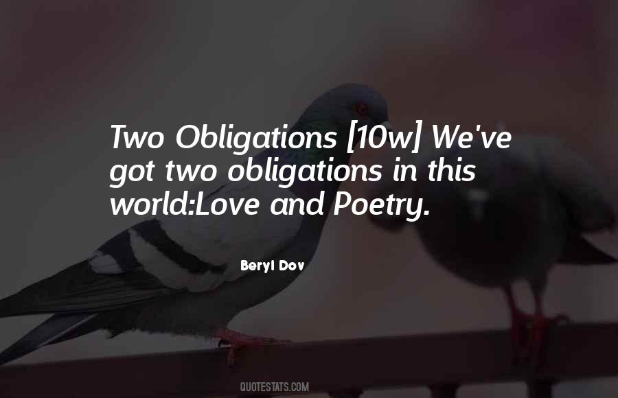 Beryl Dov Quotes #1098026