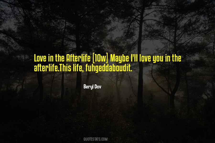 Beryl Dov Quotes #1314481