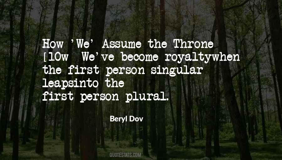 Beryl Dov Quotes #333630