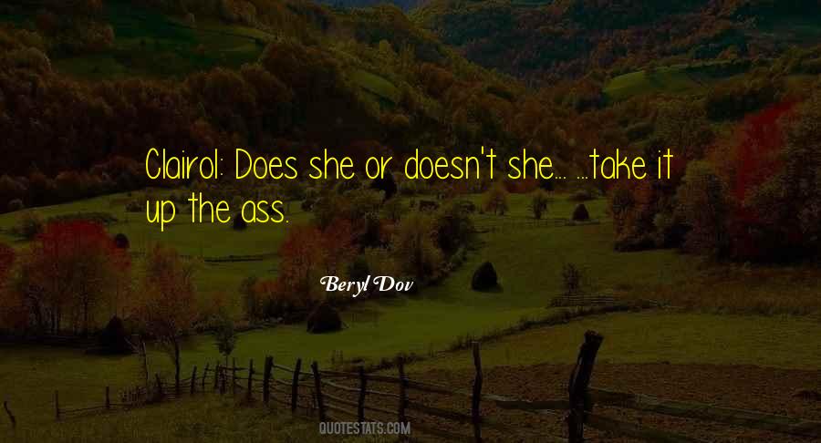 Beryl Dov Quotes #464505