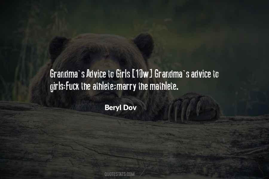 Beryl Dov Quotes #608578