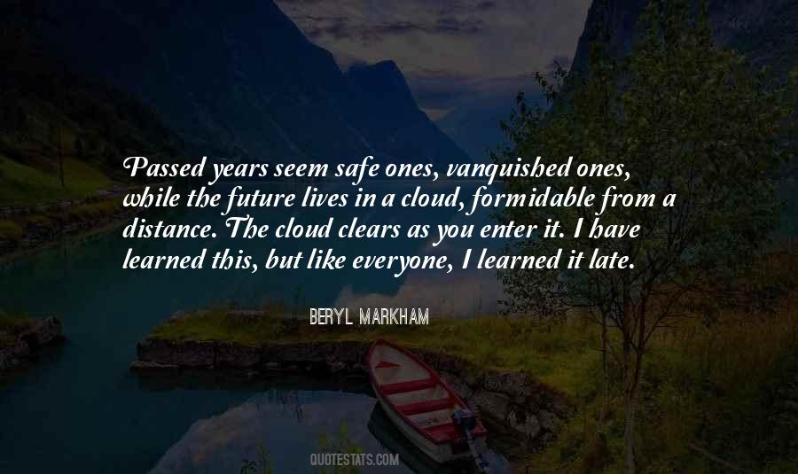 Beryl Markham Quotes #1097315