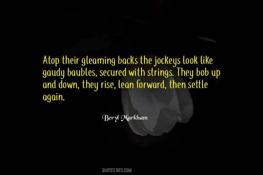 Beryl Markham Quotes #1176392