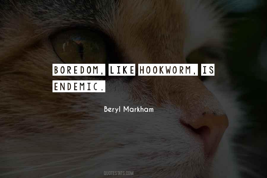 Beryl Markham Quotes #1214275
