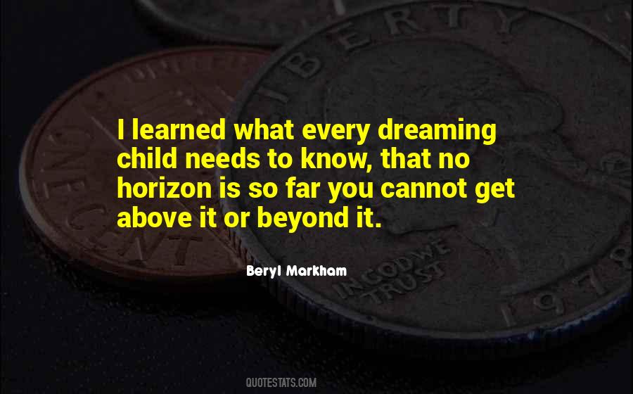 Beryl Markham Quotes #1541714