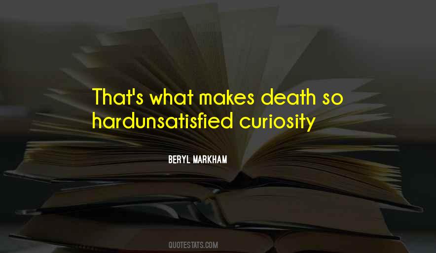 Beryl Markham Quotes #1633956