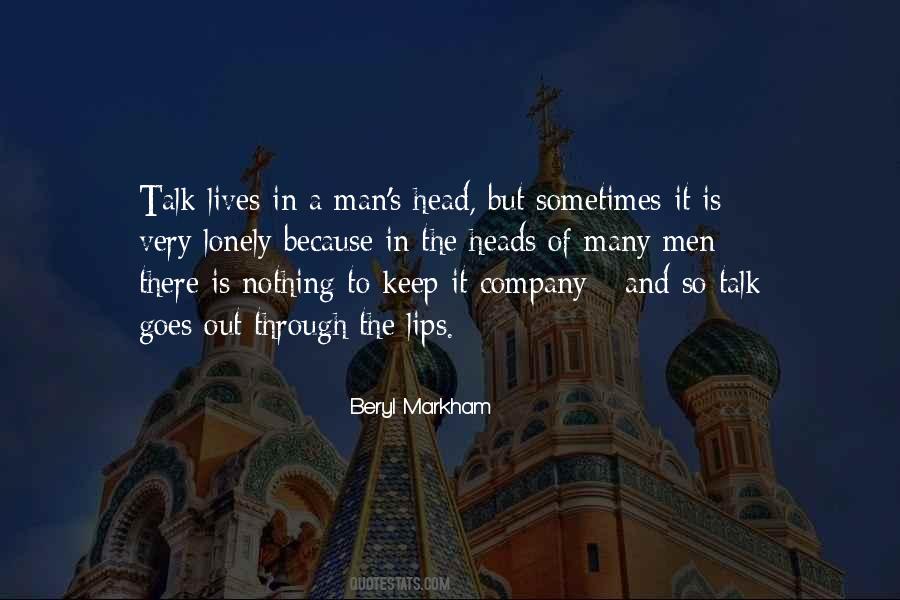 Beryl Markham Quotes #1676525