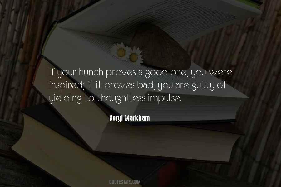 Beryl Markham Quotes #1677867