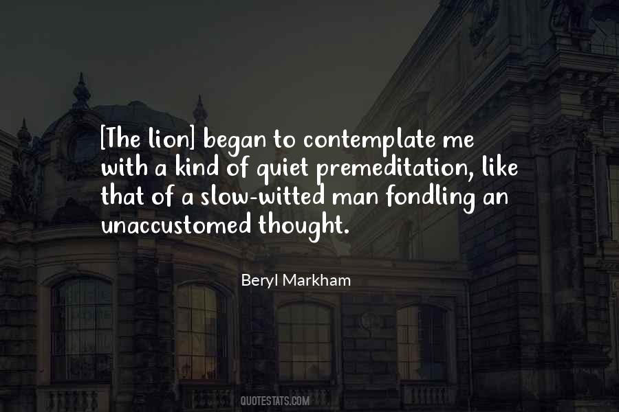 Beryl Markham Quotes #307179