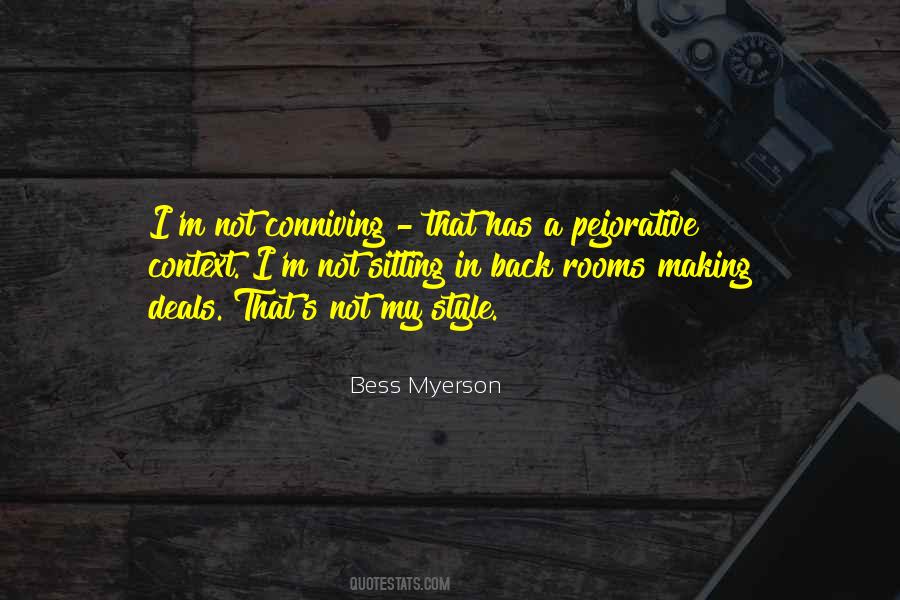 Bess Myerson Quotes #170042