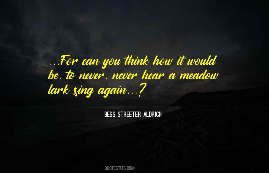 Bess Streeter Aldrich Quotes #234521