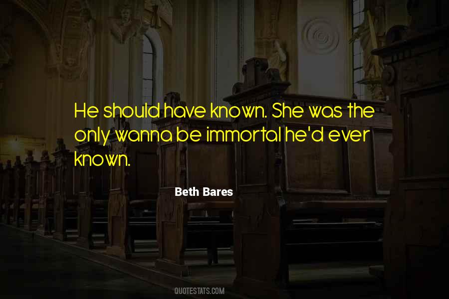 Beth Bares Quotes #1280765