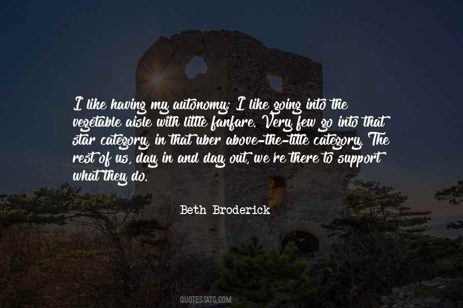 Beth Broderick Quotes #1021930