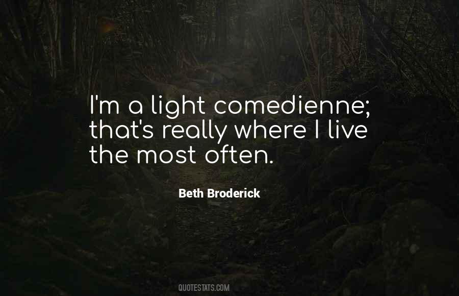 Beth Broderick Quotes #916396