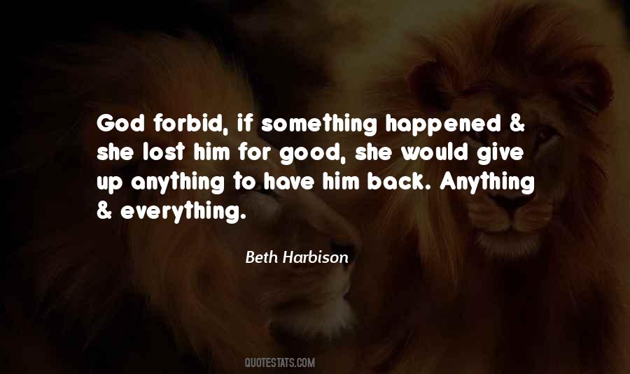 Beth Harbison Quotes #1559159