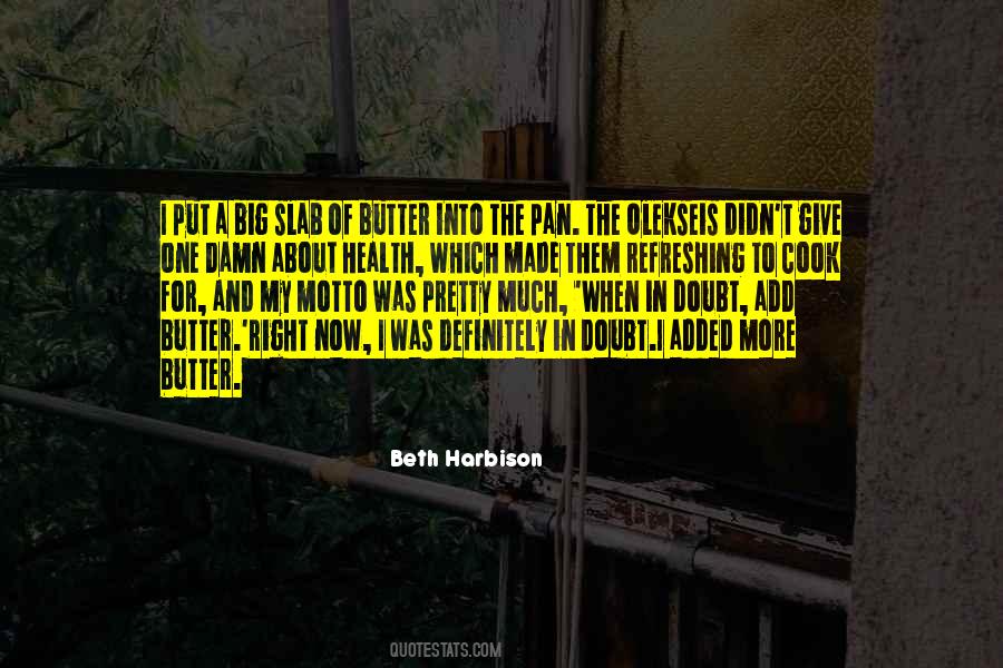 Beth Harbison Quotes #171088