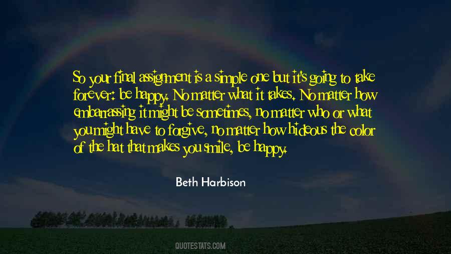 Beth Harbison Quotes #857570