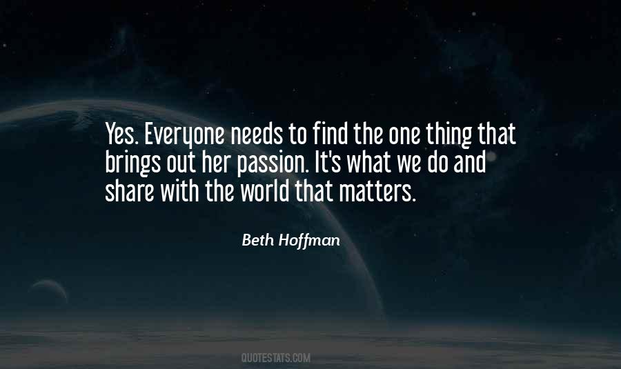 Beth Hoffman Quotes #1509579