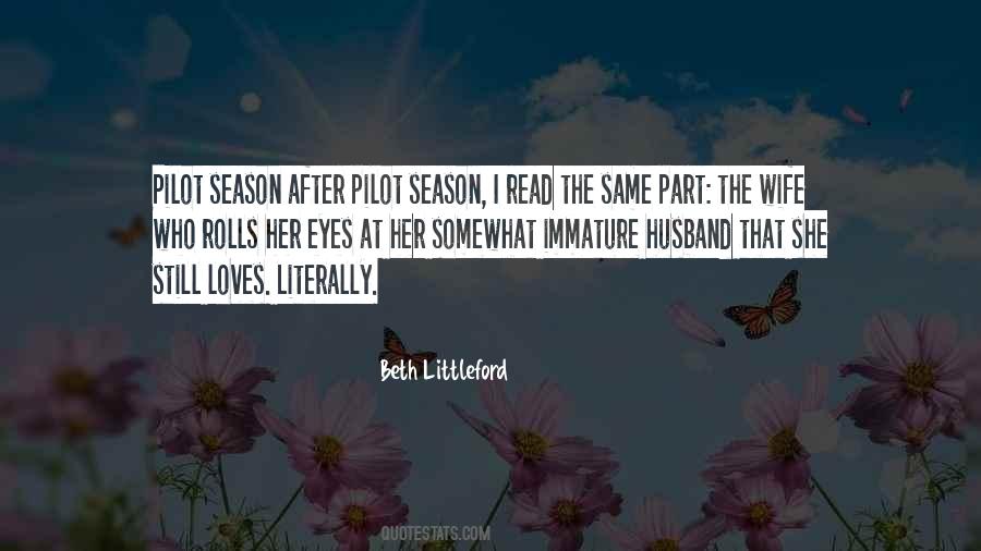 Beth Littleford Quotes #1008049