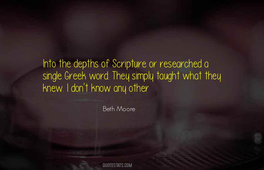 Beth Moore Quotes #156577