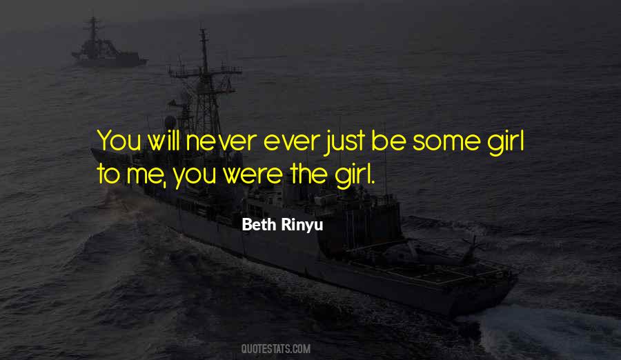 Beth Rinyu Quotes #1397070