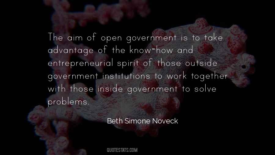 Beth Simone Noveck Quotes #742643