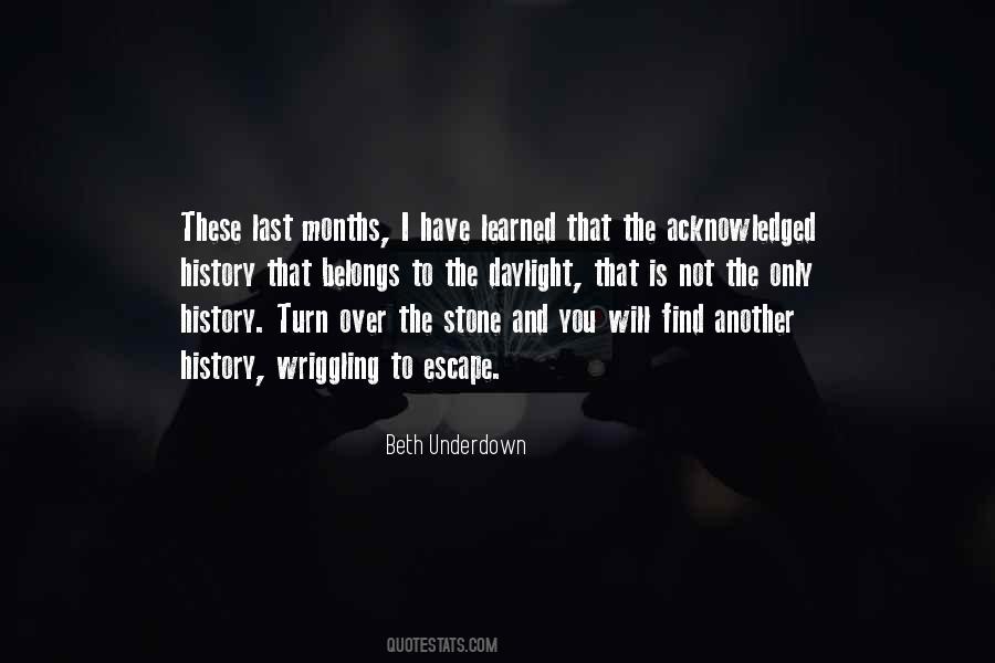 Beth Underdown Quotes #1396153