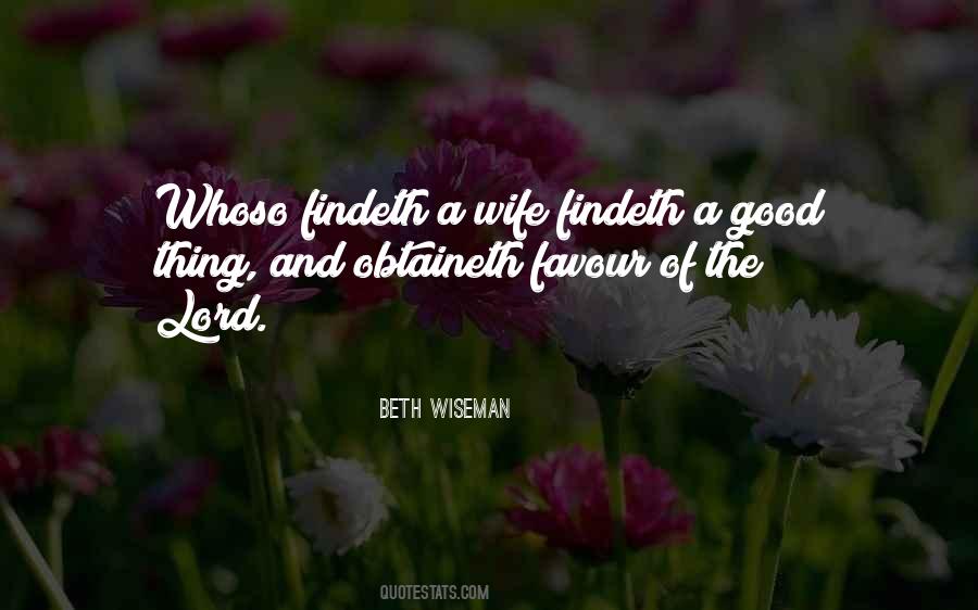 Beth Wiseman Quotes #934192