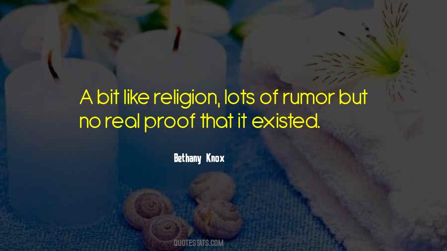 Bethany Knox Quotes #1238834