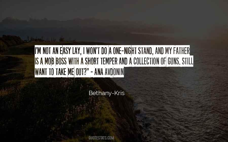 Bethany-Kris Quotes #1338119