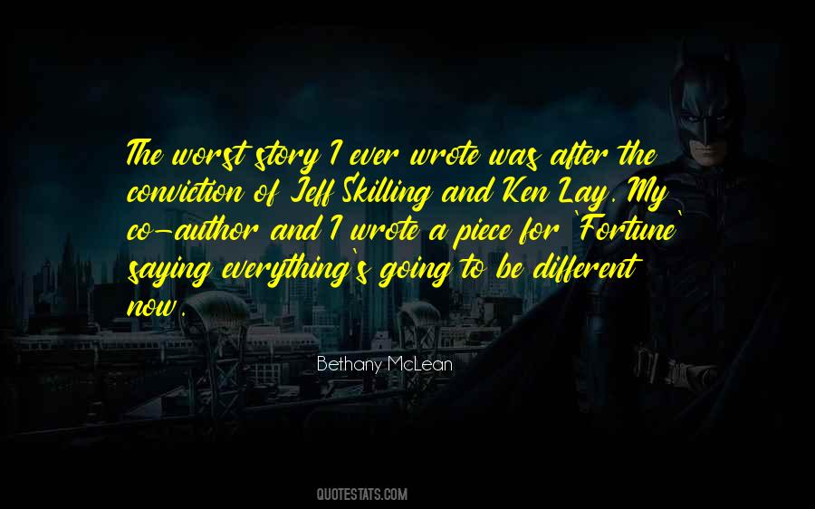 Bethany McLean Quotes #1470781